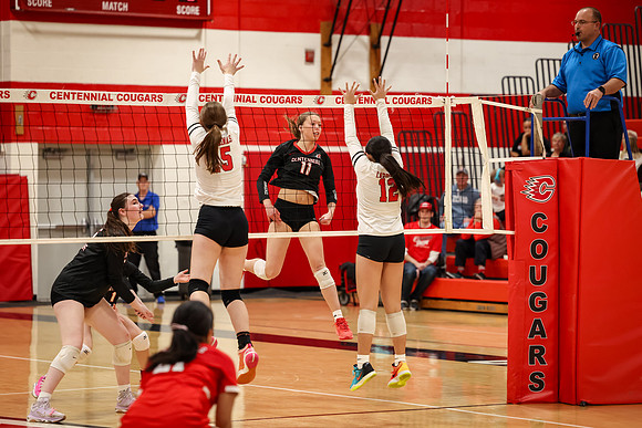 1775 Centennial vs Coon Rapids Varsity Volleyball