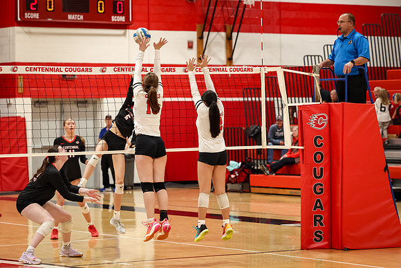 1797 Centennial vs Coon Rapids Varsity Volleyball