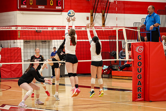 1798 Centennial vs Coon Rapids Varsity Volleyball
