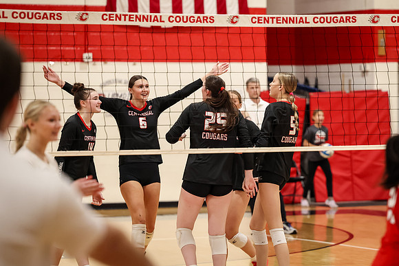 1810 Centennial vs Coon Rapids Varsity Volleyball