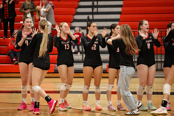 1824 Centennial vs Coon Rapids Varsity Volleyball