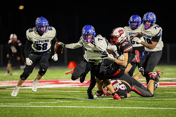 0418 Centennial vs Hopkins Varsity Football