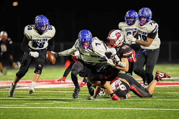 0419 Centennial vs Hopkins Varsity Football