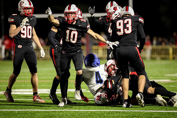 0314 Centennial vs Hopkins Varsity Football