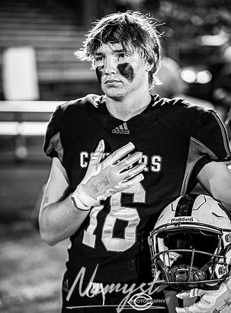 Centennial vs Park of Cottage Grove Varsity Football 150 BW 70