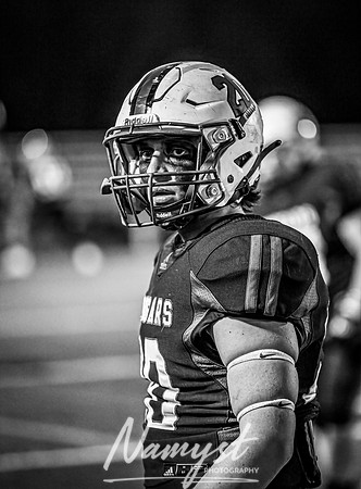 Centennial vs Park of Cottage Grove Varsity Football 150 BW 1