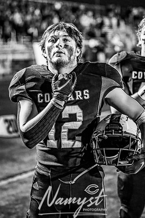 Centennial vs Park of Cottage Grove Varsity Football 150 BW 4