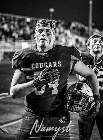 Centennial vs Park of Cottage Grove Varsity Football 150 BW 3
