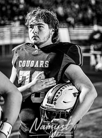 Centennial vs Park of Cottage Grove Varsity Football 150 BW 8