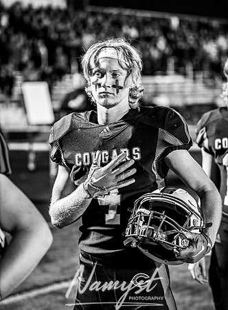 Centennial vs Park of Cottage Grove Varsity Football 150 BW 15