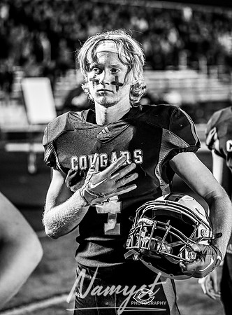 Centennial vs Park of Cottage Grove Varsity Football 150 BW 16
