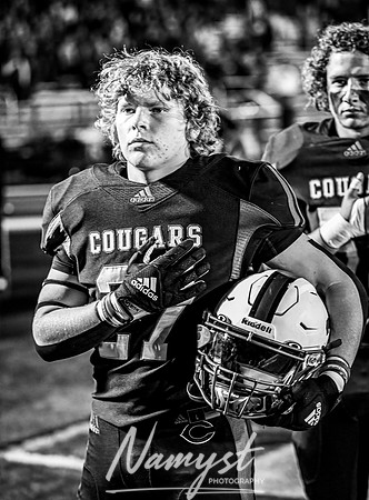 Centennial vs Park of Cottage Grove Varsity Football 150 BW 20