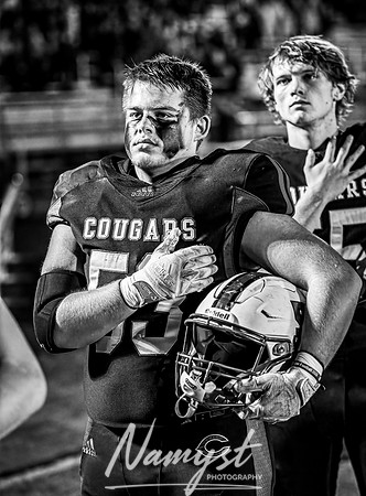 Centennial vs Park of Cottage Grove Varsity Football 150 BW 26