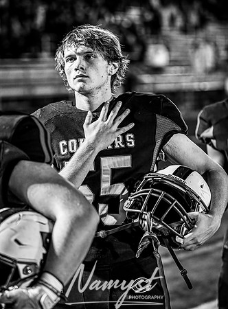 Centennial vs Park of Cottage Grove Varsity Football 150 BW 28
