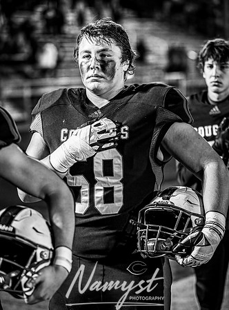 Centennial vs Park of Cottage Grove Varsity Football 150 BW 38