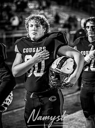Centennial vs Park of Cottage Grove Varsity Football 150 BW 42