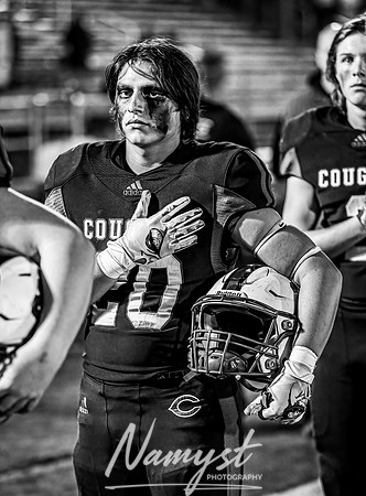 Centennial vs Park of Cottage Grove Varsity Football 150 BW 44