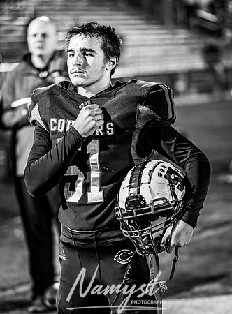 Centennial vs Park of Cottage Grove Varsity Football 150 BW 50
