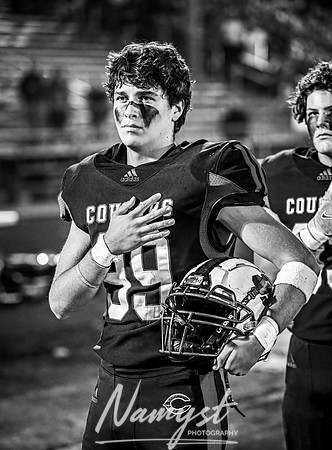 Centennial vs Park of Cottage Grove Varsity Football 150 BW 54