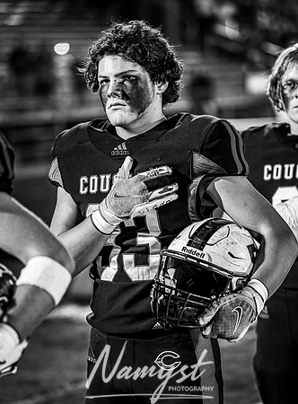 Centennial vs Park of Cottage Grove Varsity Football 150 BW 56