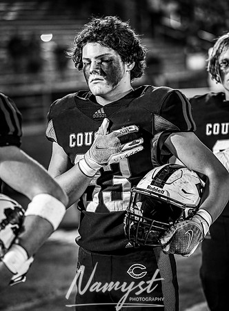 Centennial vs Park of Cottage Grove Varsity Football 150 BW 55