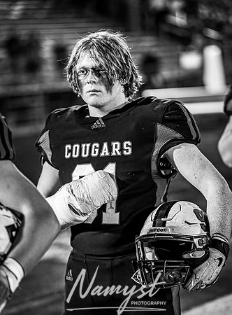 Centennial vs Park of Cottage Grove Varsity Football 150 BW 57