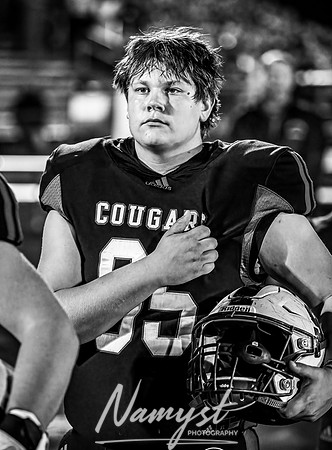 Centennial vs Park of Cottage Grove Varsity Football 150 BW 62