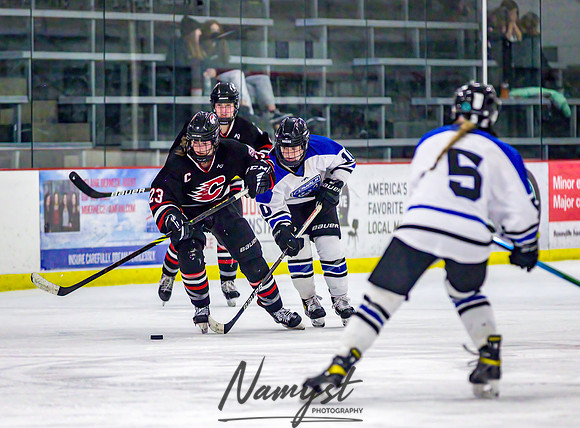 Centennial-Spring Lake Park vs Rogers Girls Varsity Hockey 371