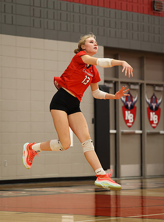 Centennial vs Anoka Girls Varsity Volleyball 86