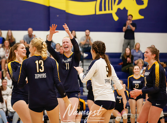 Mahtomedi vs Como Volleyball 1134