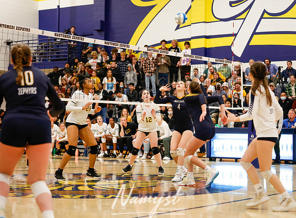 Mahtomedi vs Como Volleyball 1145