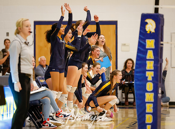 Mahtomedi vs Como Volleyball 1168