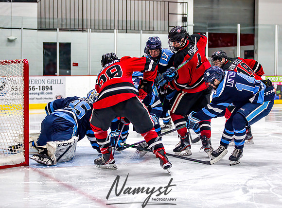 Centennial vs Blaine Varsity Hockey 479
