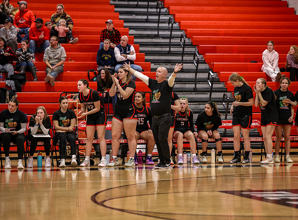 Centennial vs Blaine Girls Varsity Basketball 316