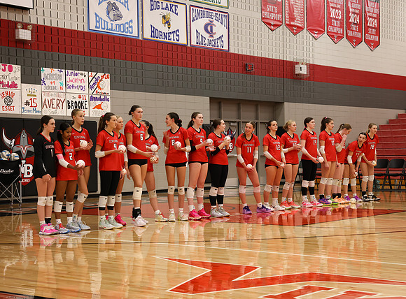 Centennial vs Anoka Girls Varsity Volleyball 24