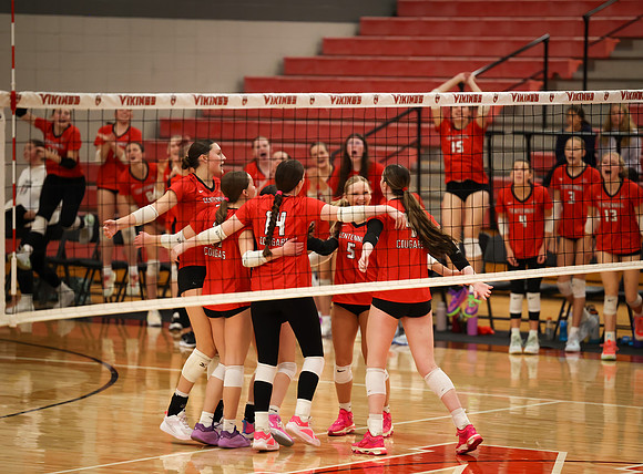 Centennial vs Anoka Girls Varsity Volleyball 326