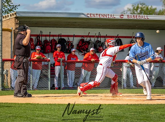 Centennial vs Blaine Varsity Baseball 144