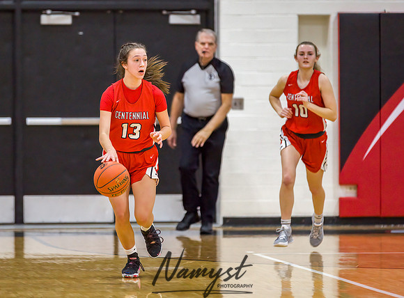 Centennial vs Maple Grove Girls JV Basketball 130