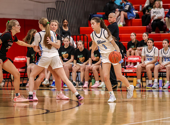 Centennial vs Blaine Girls Varsity Basketball 284