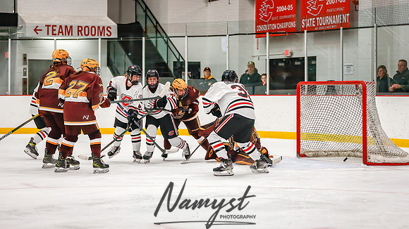 Centennial vs Forest Lake Varsity Hockey 245