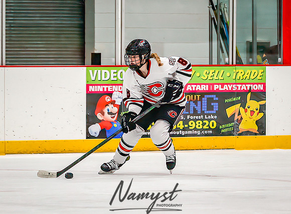 Centennial vs Forest Lake Varsity Hockey 66