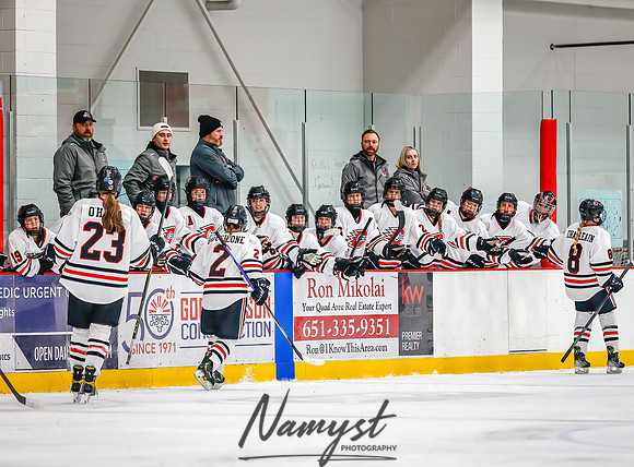 Centennial vs Forest Lake Varsity Hockey 73