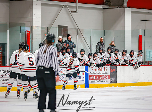 Centennial vs Forest Lake Varsity Hockey 72