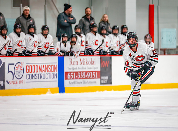 Centennial vs Forest Lake Varsity Hockey 74