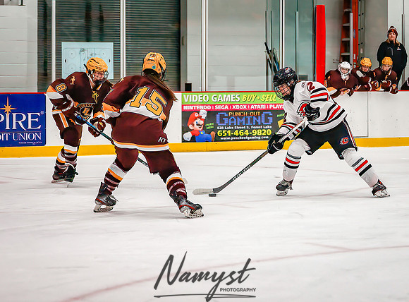 Centennial vs Forest Lake Varsity Hockey 80
