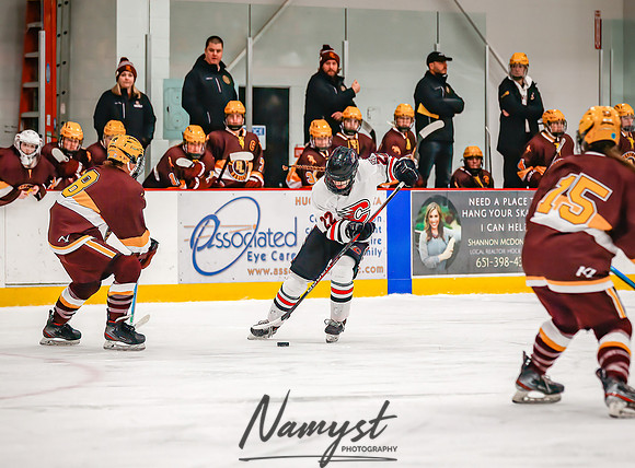 Centennial vs Forest Lake Varsity Hockey 79