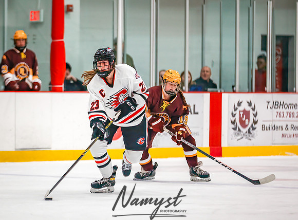 Centennial vs Forest Lake Varsity Hockey 86