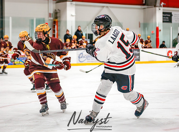 Centennial vs Forest Lake Varsity Hockey 95