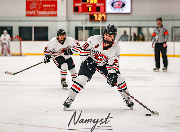 Centennial vs Forest Lake Varsity Hockey 110