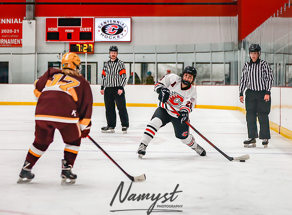 Centennial vs Forest Lake Varsity Hockey 107